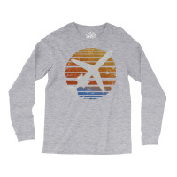 Vintage Regional Airliner Sun Nostalgia Long Sleeve Shirts | Artistshot