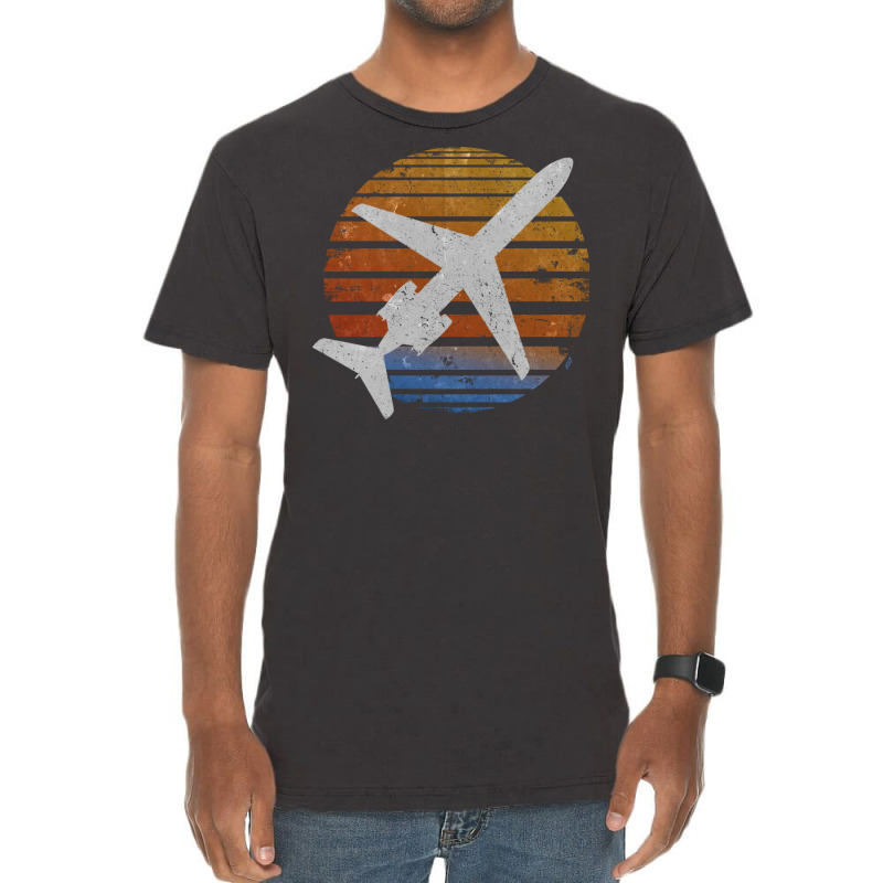 Vintage Regional Airliner Sun Nostalgia Vintage T-shirt | Artistshot