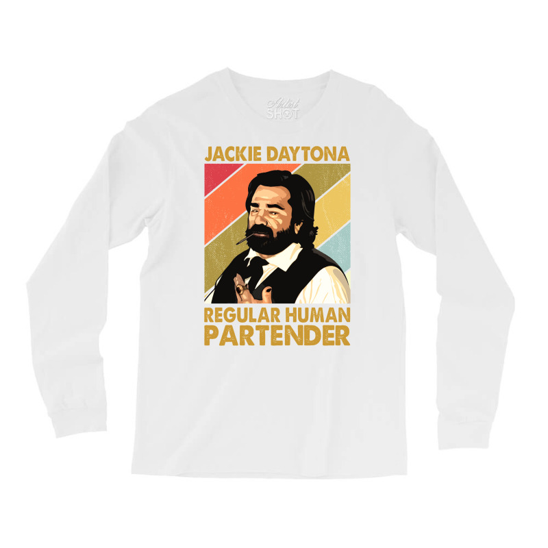 Retro Jackie Daytona Regular Human Partender Gift Long Sleeve Shirts by sporewashory | Artistshot