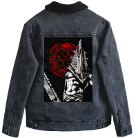 Scary Slow Villain Unisex Sherpa-lined Denim Jacket | Artistshot