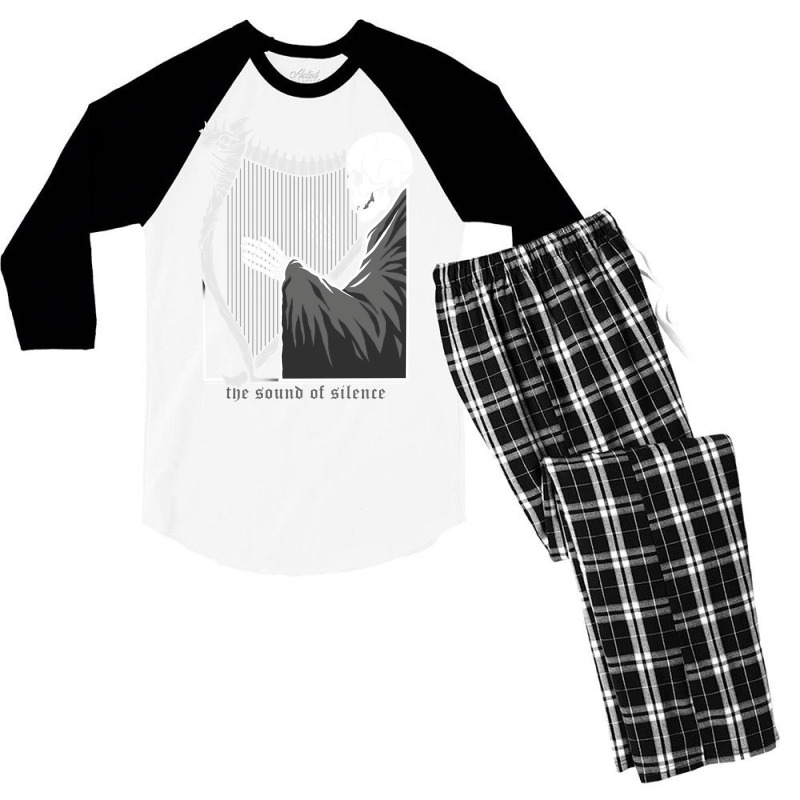 The Sound Of Silence Men's 3/4 Sleeve Pajama Set by koglerbrowyk | Artistshot