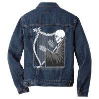 The Sound Of Silence Men Denim Jacket | Artistshot