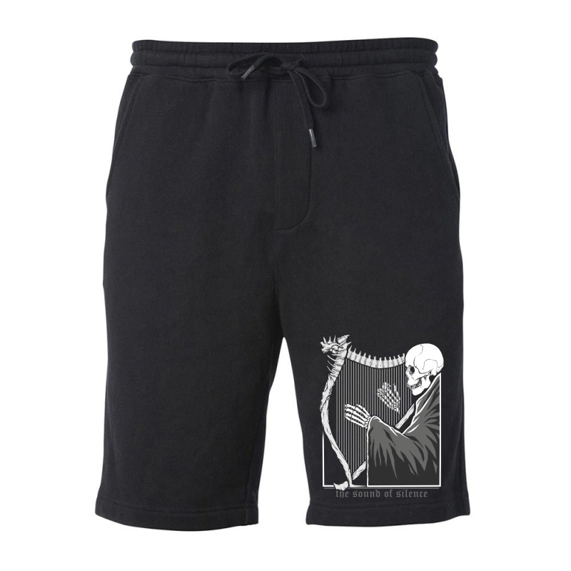 The Sound Of Silence Fleece Short by koglerbrowyk | Artistshot