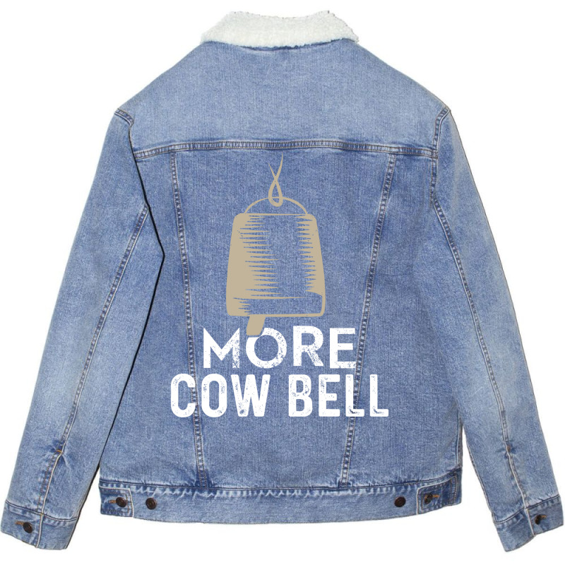 Cow Farm Farmer Cowboy Cattle Cowbell Milk Gift Cu Unisex Sherpa-Lined Denim Jacket by lodenbuduanf | Artistshot