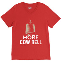 Cow Farm Farmer Cowboy Cattle Cowbell Milk Gift Cu V-neck Tee | Artistshot