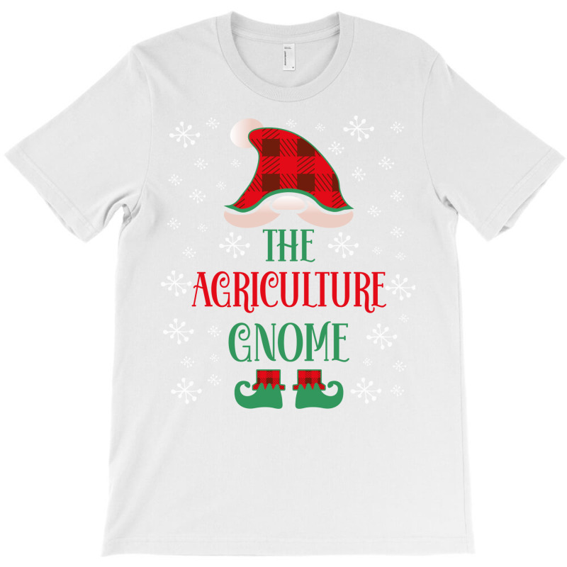 Agriculture Gnome Buffalo Plaid Matching Family Ch T-Shirt by seakolaasseh | Artistshot