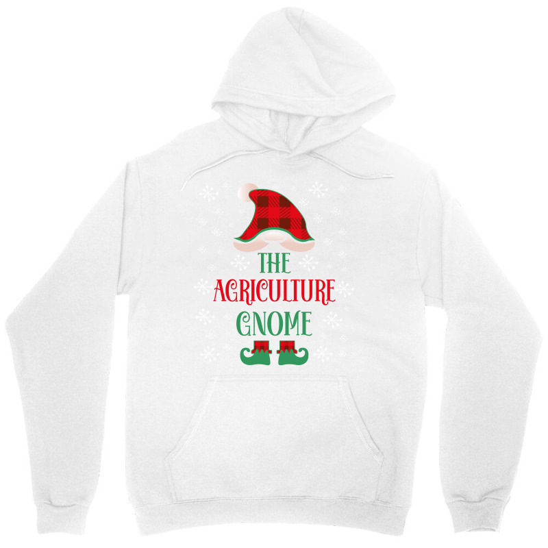 Agriculture Gnome Buffalo Plaid Matching Family Ch Unisex Hoodie by seakolaasseh | Artistshot