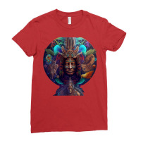 Tribal  Shamanic Visions Ladies Fitted T-shirt | Artistshot