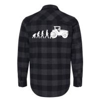 Agricultural Machine Mechanic Evolution Tractor Gi Flannel Shirt | Artistshot