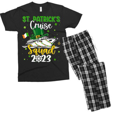 Custom St Patricks Day Cruise Squad 2023 Lucky Irish Fami Men's T-shirt ...