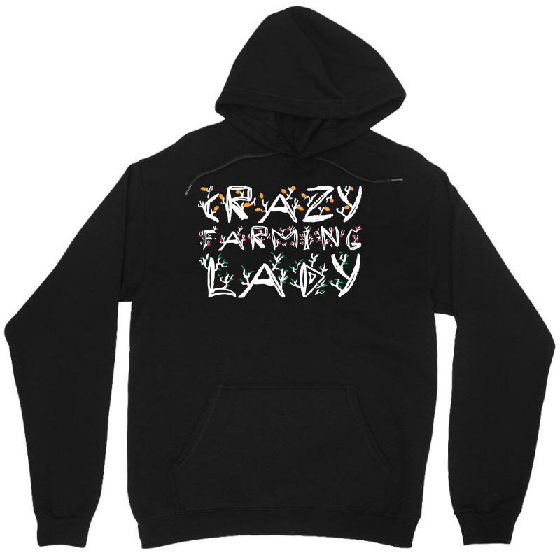 Crazy Farming Lady Cool Unisex Hoodie | Artistshot