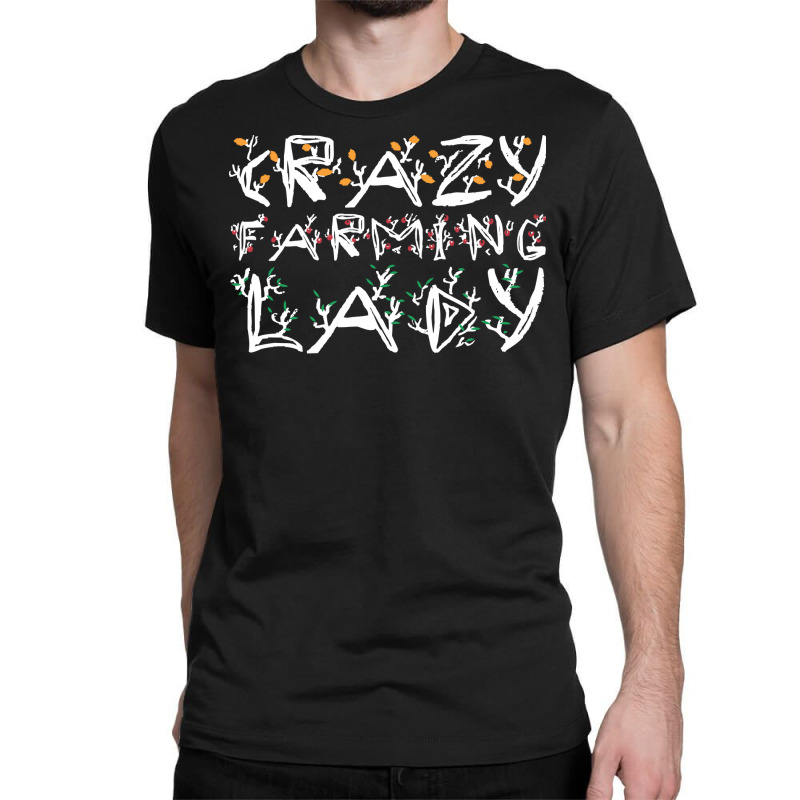 Crazy Farming Lady Cool Classic T-shirt | Artistshot