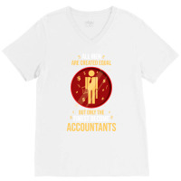 Accountants The Finest Nature V-neck Tee | Artistshot