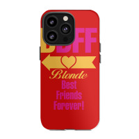 Blonde Best Friend Forever Left Arrow. Iphone 13 Pro Case | Artistshot