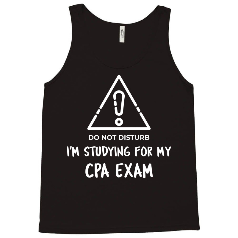 Funny Cpa Exams Cpa Studies Cpa Student Cute Tank Top | Artistshot