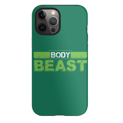 Body Beast Iphone 12 Pro Max Case Designed By Tshiart