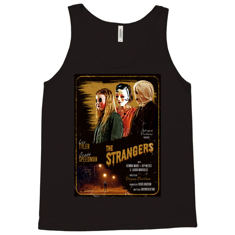 The Strangers Vintage Movie Poster Tank Top by sporewashory | Artistshot