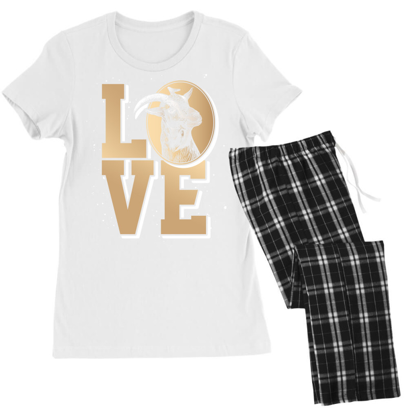 Love Goat Animal 80s Women's Pajamas Set by ravadadanine2 | Artistshot