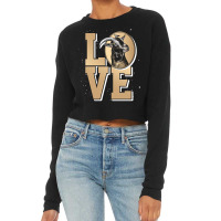 Love Goat Animal 80s Cropped Sweater | Artistshot