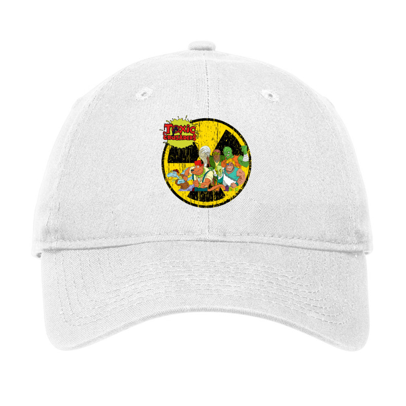 The Toxic Crusaders Crew Radiation Sign Adjustable Cap | Artistshot