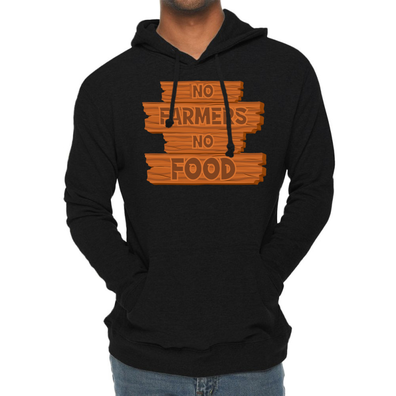 No Farmers No Food Nature Lightweight Hoodie by ravadadanine2 | Artistshot