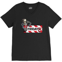 Jason Voorhees   It's Always Friday The 13th V-neck Tee | Artistshot