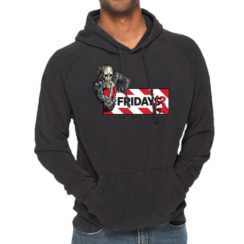 Jason Voorhees   It's Always Friday The 13th Vintage Hoodie by gouselauckt | Artistshot