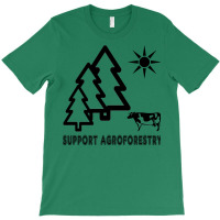 Support Agroforestry Aesthetic T-shirt | Artistshot