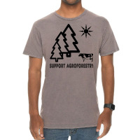 Support Agroforestry Aesthetic Vintage T-shirt | Artistshot