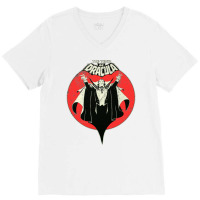 Vampire Tomb V-neck Tee | Artistshot