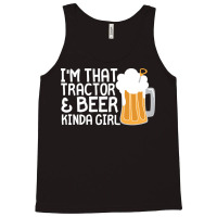 Tractor Beer Kinda Girl Farmer Summer Tank Top | Artistshot