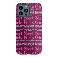 Short Girls God Only Lets Things Grow Up Iphone 13 Pro Max Case | Artistshot