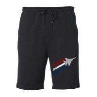 F15 Eagle Jet Fly Fight Win Usaf Vintage Stars Fleece Short | Artistshot