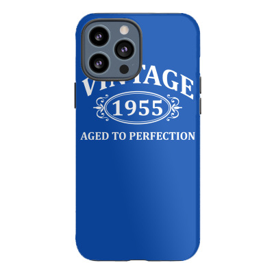 Vintage 1955 Aged To Perfection Iphone 13 Pro Max Case Designed By Tshiart