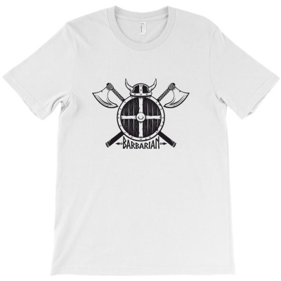 Barbarian Warrior T-shirt Designed By Estore
