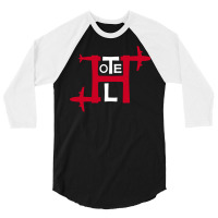 Hotel Aviation Phonetic Alphabet Pilot Airplane Co 3/4 Sleeve Shirt | Artistshot