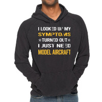 My Symptoms Model Aircraft Love Vintage Hoodie | Artistshot