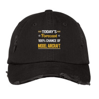 Today Forecast Model Aircraft Green Vintage Cap | Artistshot