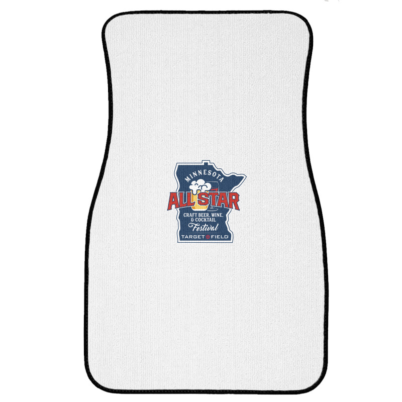 Target Field Design Front Car Mat | Artistshot