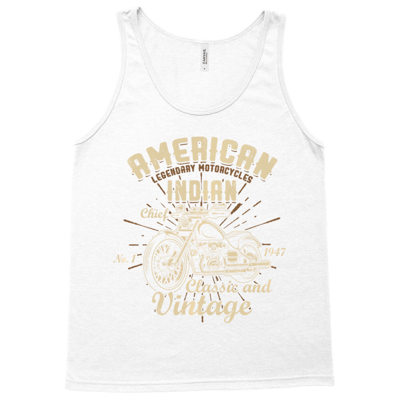 American Legendary Motorcycles Indian Chief Classi Tank Top | Artistshot