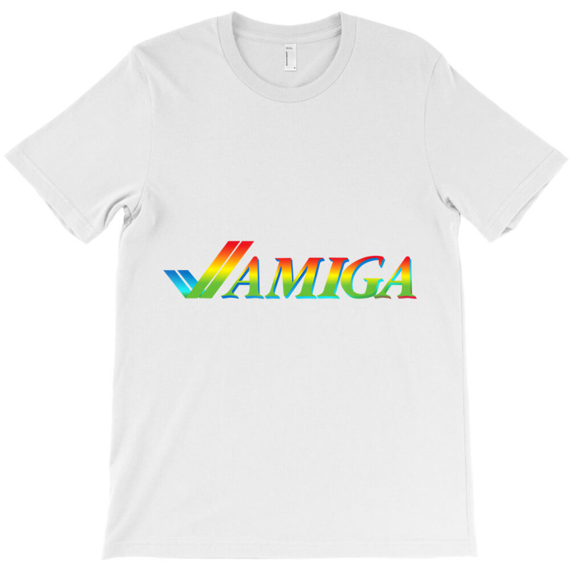 Amiga Tick Rainbow Retro Computer T Shirt T-shirt | Artistshot