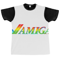 Amiga Tick Rainbow Retro Computer T Shirt Graphic T-shirt | Artistshot