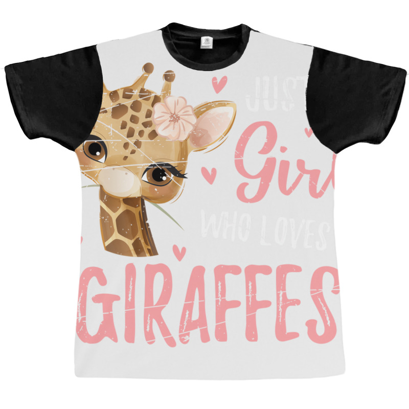 Africa Safari Animal Lover Women Girls Kids Giraff Graphic T-shirt | Artistshot