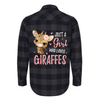 Africa Safari Animal Lover Women Girls Kids Giraff Flannel Shirt | Artistshot