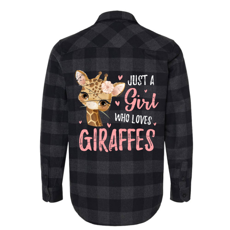 Africa Safari Animal Lover Women Girls Kids Giraff Flannel Shirt | Artistshot