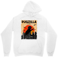 Funny Pug Dog Pugzilla Christmas Gifts For Pug Lov Unisex Hoodie | Artistshot