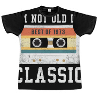 Best Of 1973 50 Year Old Gifts Men Bday 50th Birth Graphic T-shirt | Artistshot