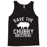 Funny Save The Chubby Unicorns Fat Rhino Hoodie Tank Top | Artistshot