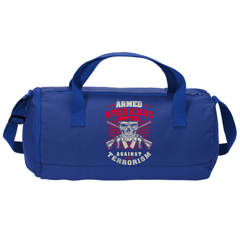 Armed Americans United Against Terrorism Patriot Against Terrorism Duffel Bag | Artistshot