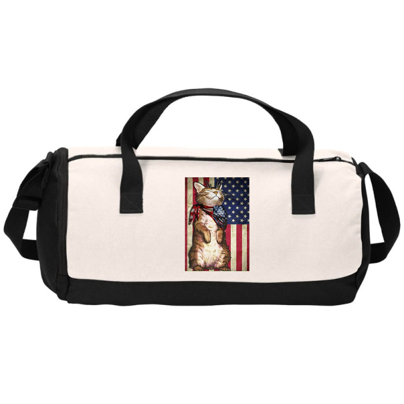 For Someone Who Loves Cat And The Country Duffel Bag | Artistshot